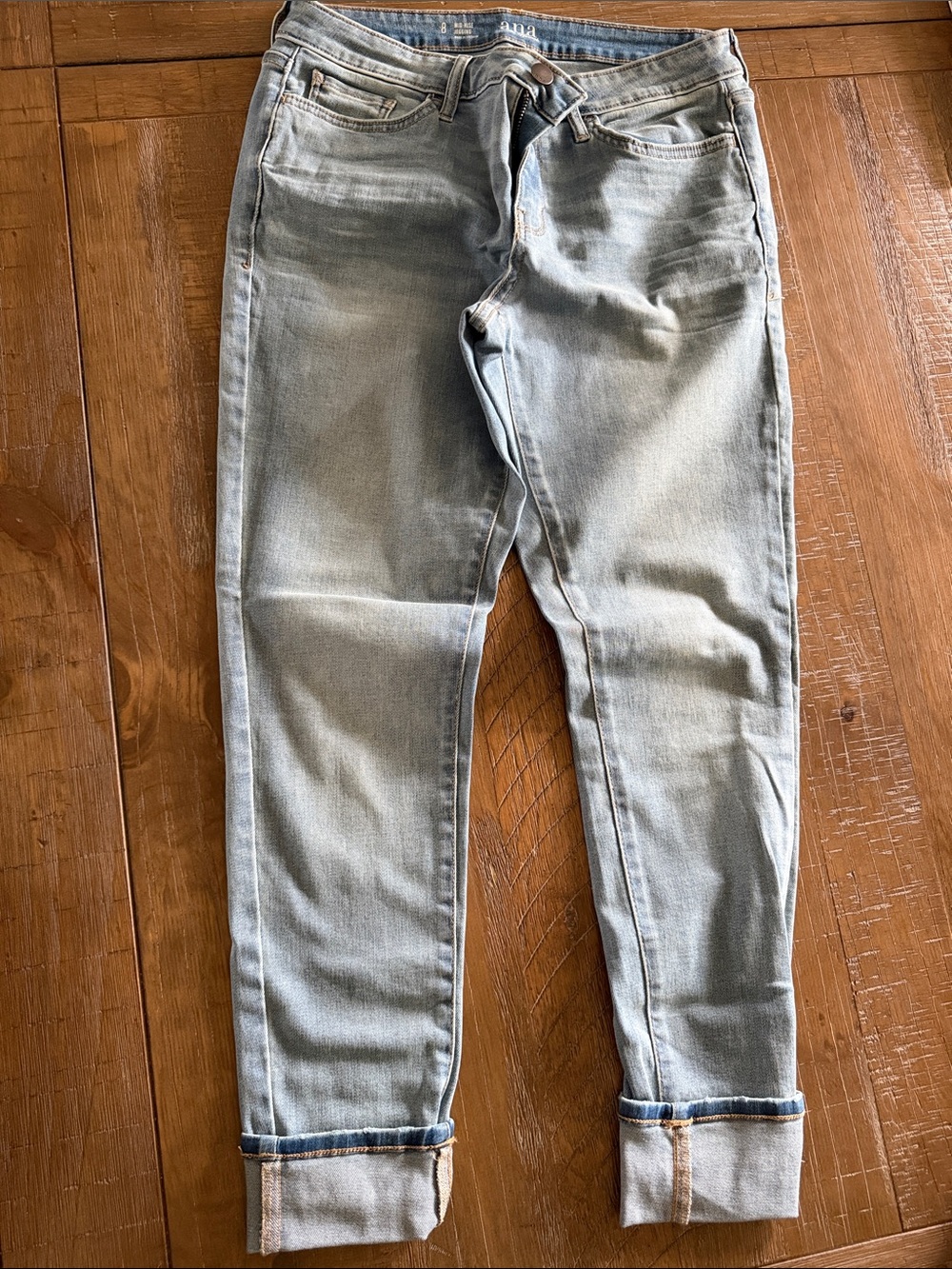 a.n.a Light Blue Skinny Jeans